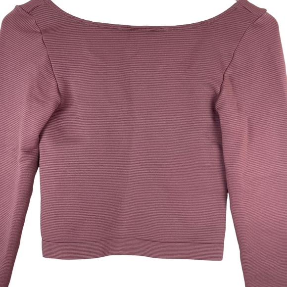 Victoria’s Secret Long Sleeve Mauve Corset Top - Picture 8 of 12